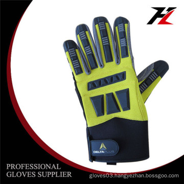 High quality durable reinforced palm leather welding glove